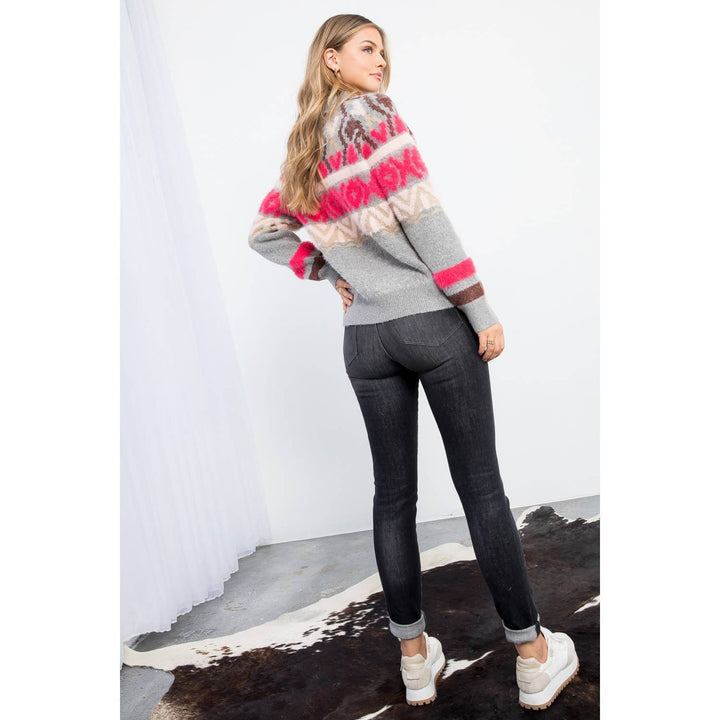 Mohair Knit Sweater