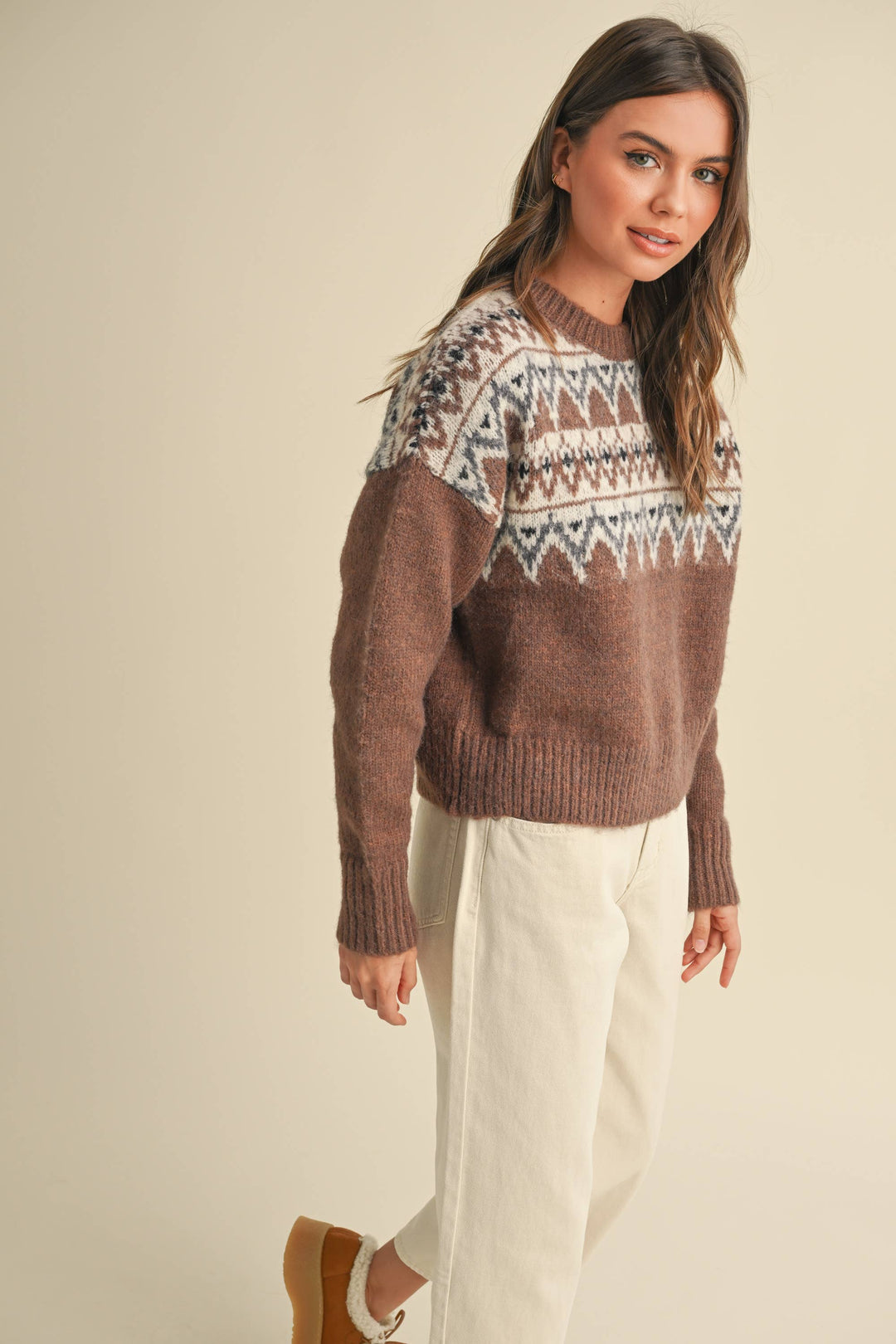 Aztec Pattern Sweater