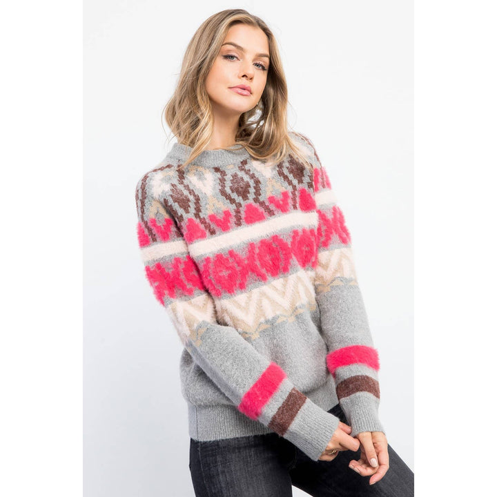 Mohair Knit Sweater