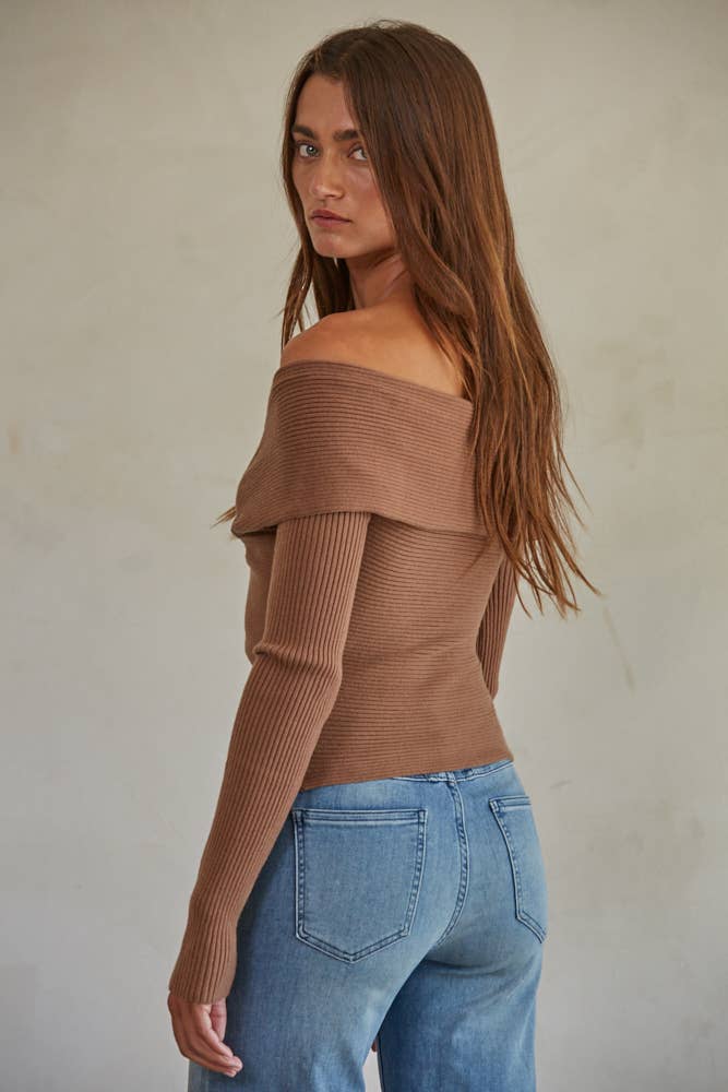 Off the Shoulder Sweater