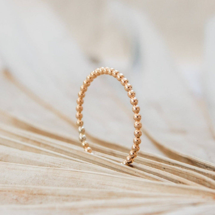 Beaded Stacking Ring