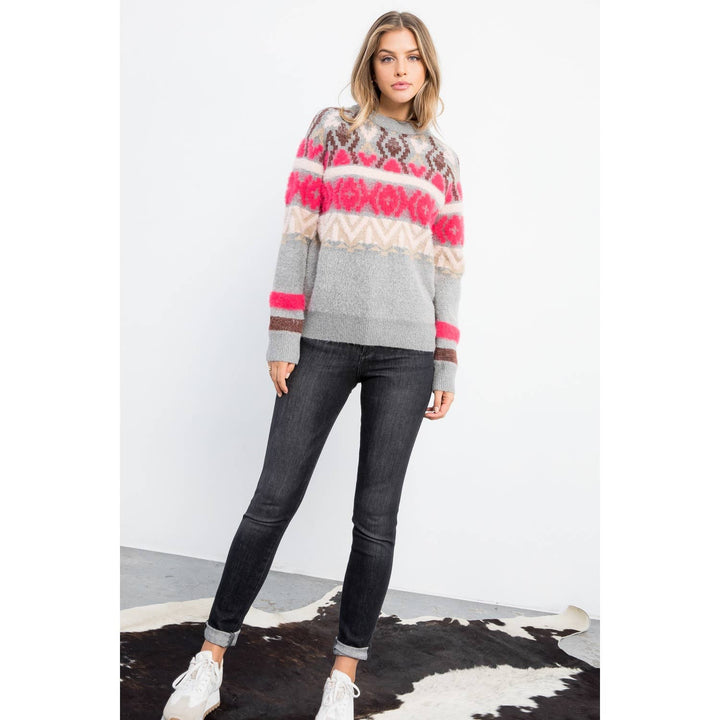 Mohair Knit Sweater