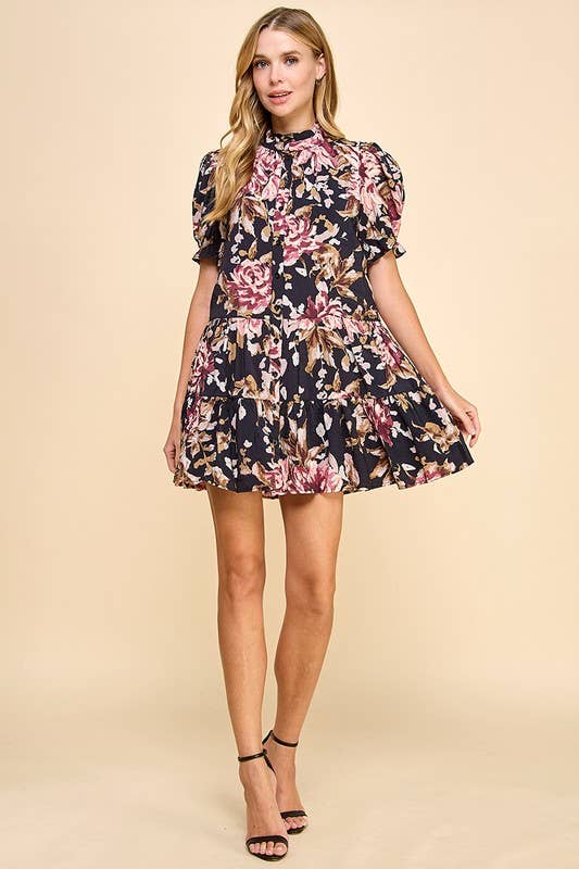 Floral Button Down Dress