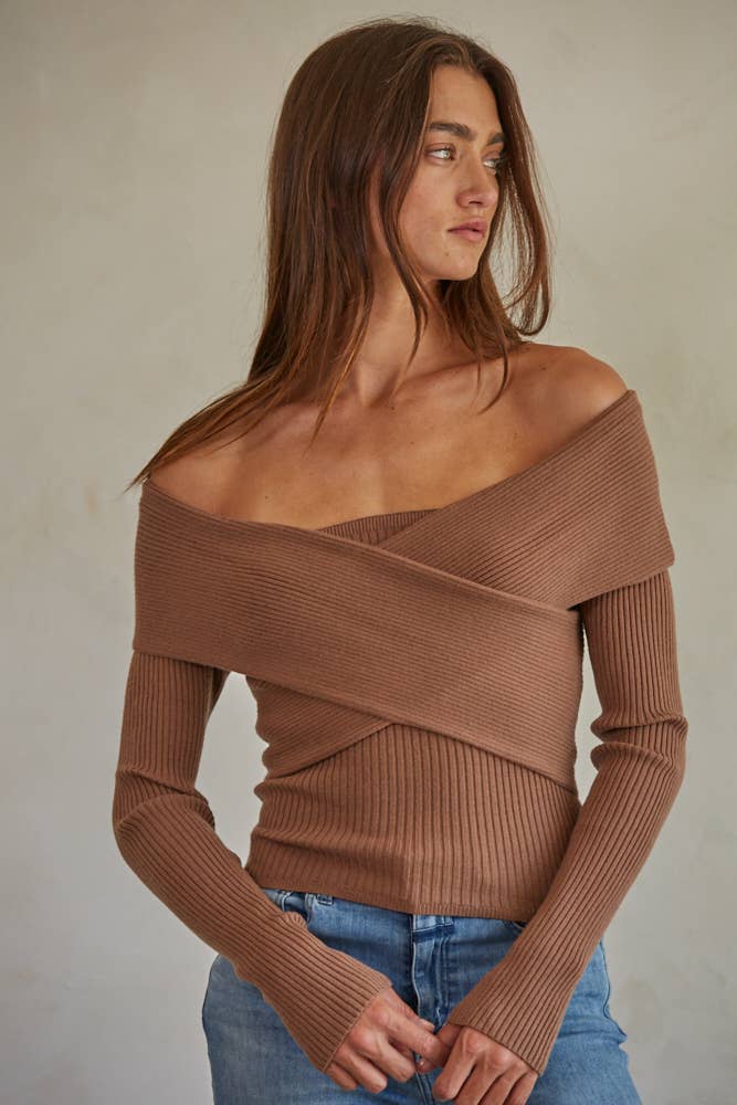 Off the Shoulder Sweater