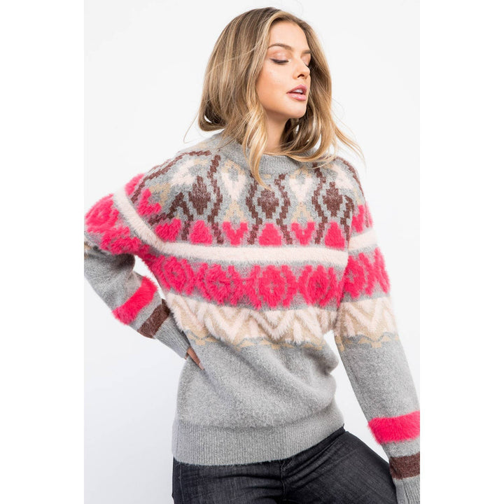 Mohair Knit Sweater