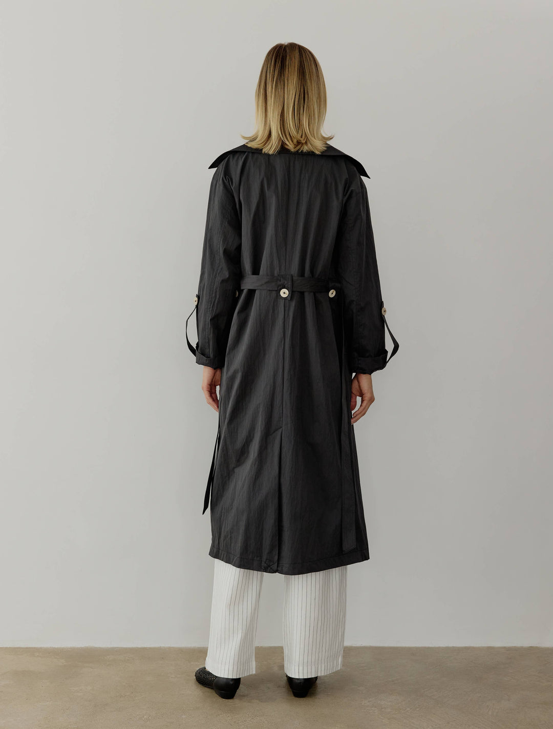 Midi Length Trench Coat