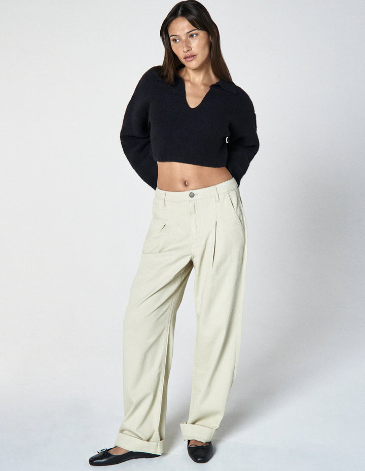 Zoey Canvas Trouser