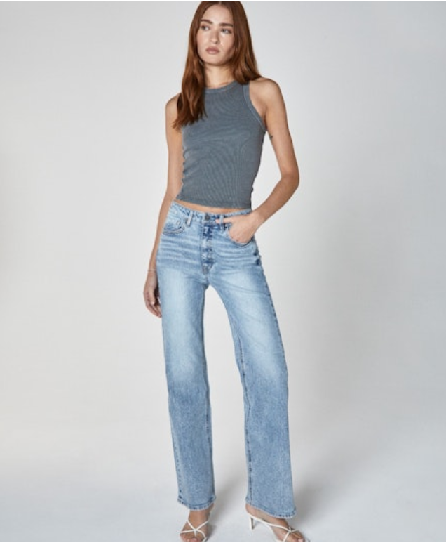 Jolene Peace Boot Cut Flare Jean