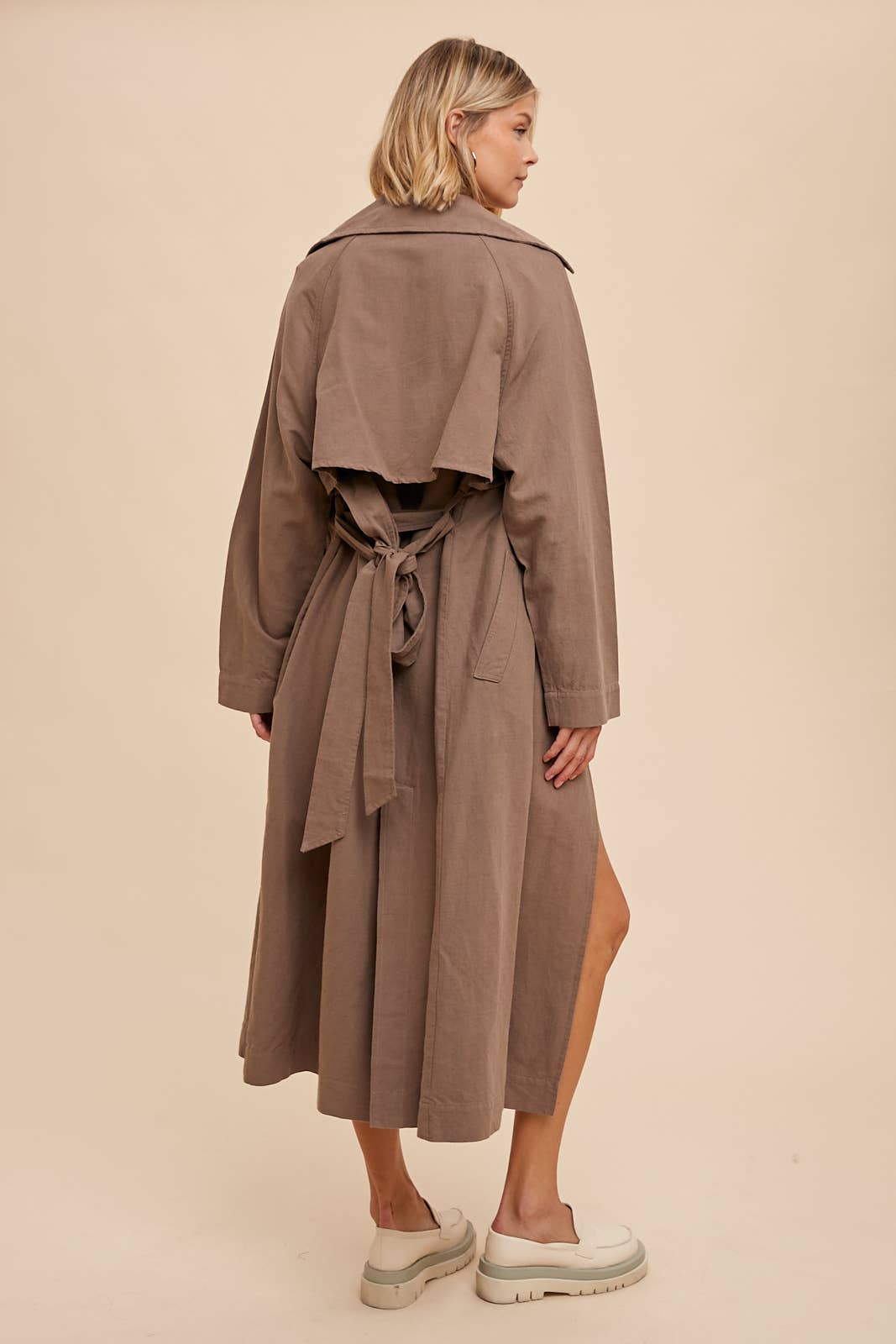 Double Breasted Trench Coat