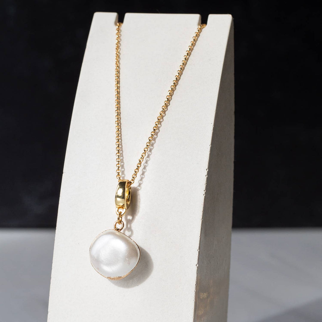 Large Pearl Charm