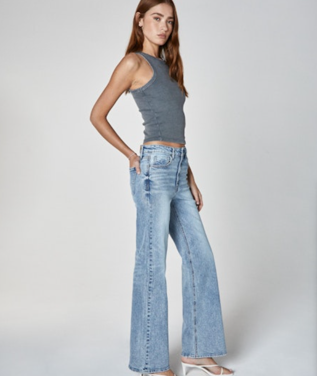 Jolene Peace Boot Cut Flare Jean