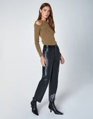 Paloma Chromatic Vegan Leather Pants